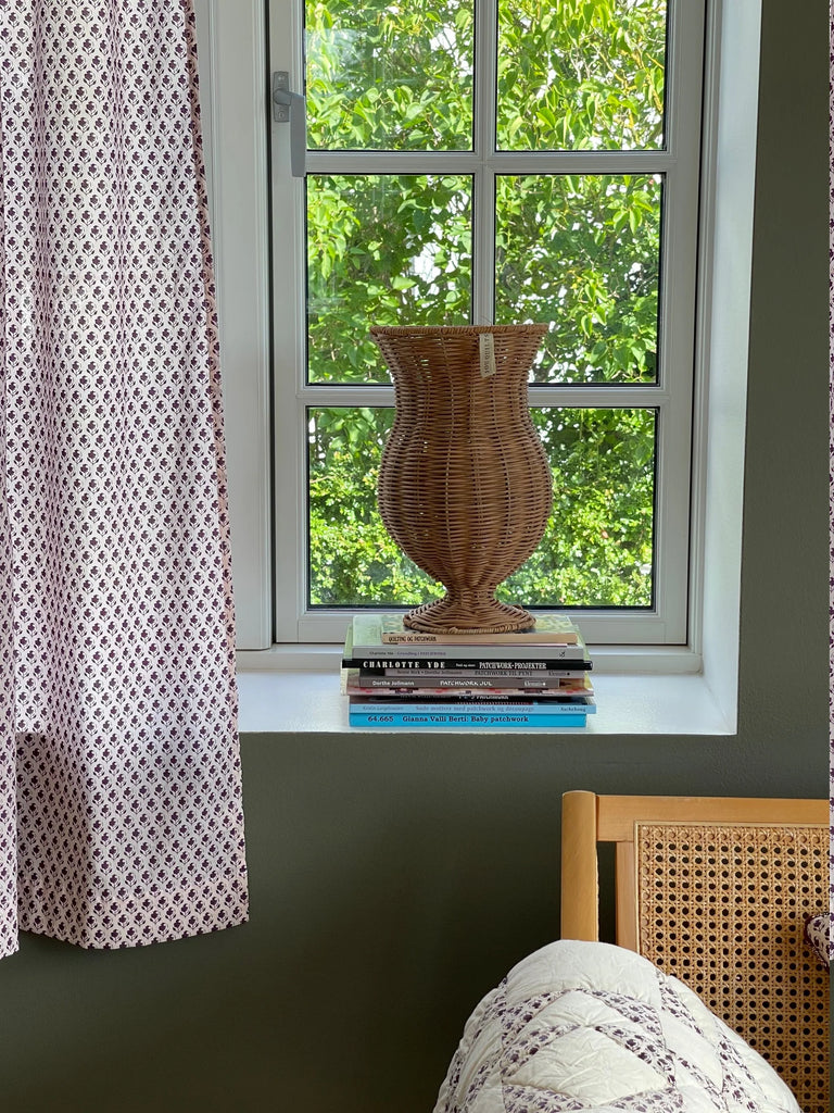 Jou Quilts - Rattan Blomster Vase