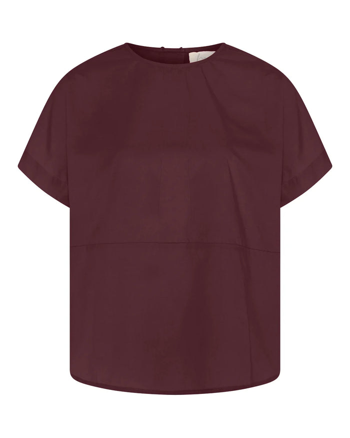 Frau - Rome Top - Red Mahogny
