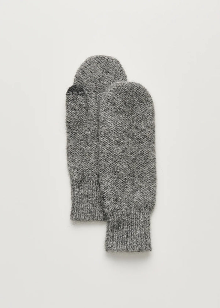 Aiayu - Sadie Mittens - Pure Light Grey