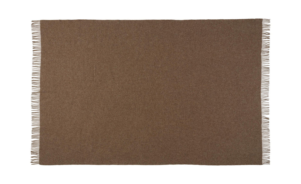 Silkeborg Uldspinderi - Samsø - Gotland Brown - 140 x 240