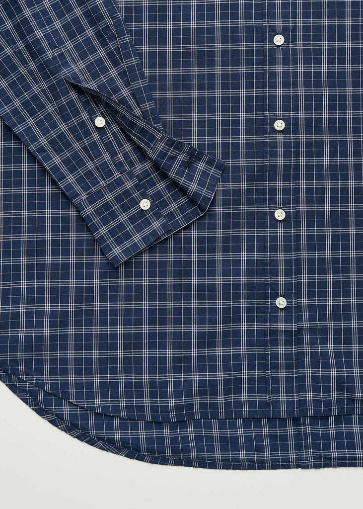Aiayu - Shirt Check - Mix Navy