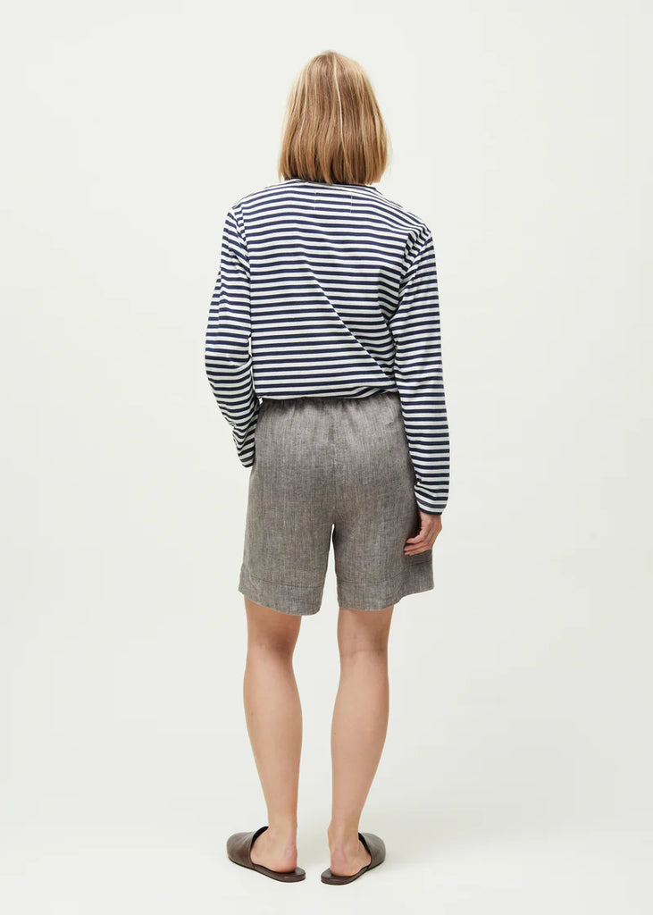 Aiayu - Shorts Long Linen - Brown