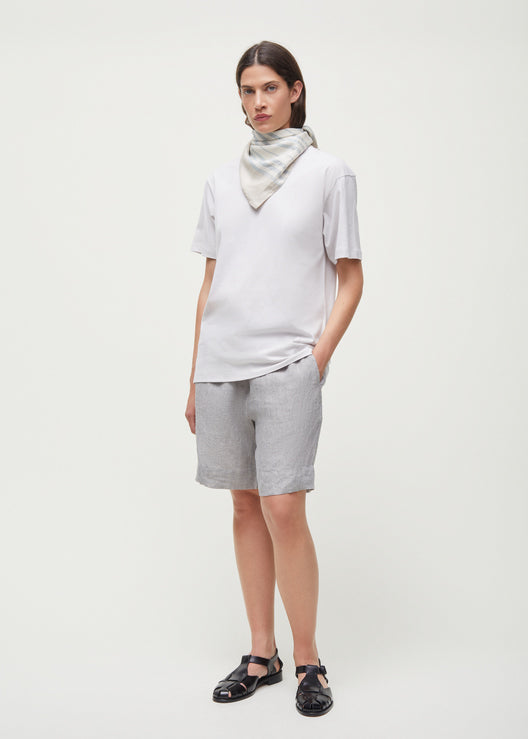 Aiayu - Shorts Long Linen - Grey