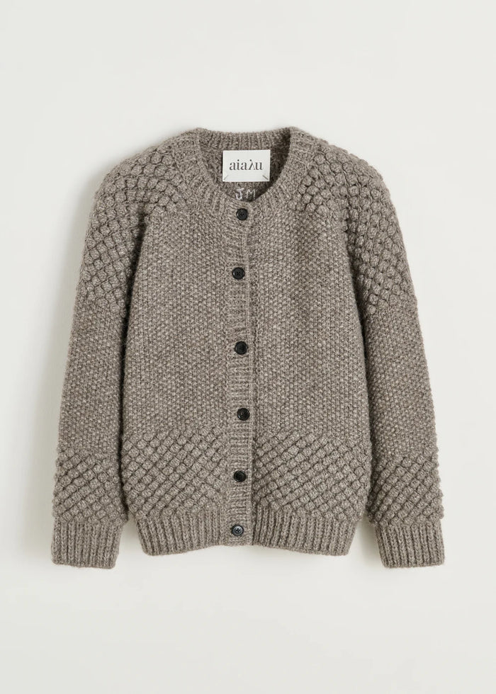 Aiayu - Sierra Cardigan - Pure Grey