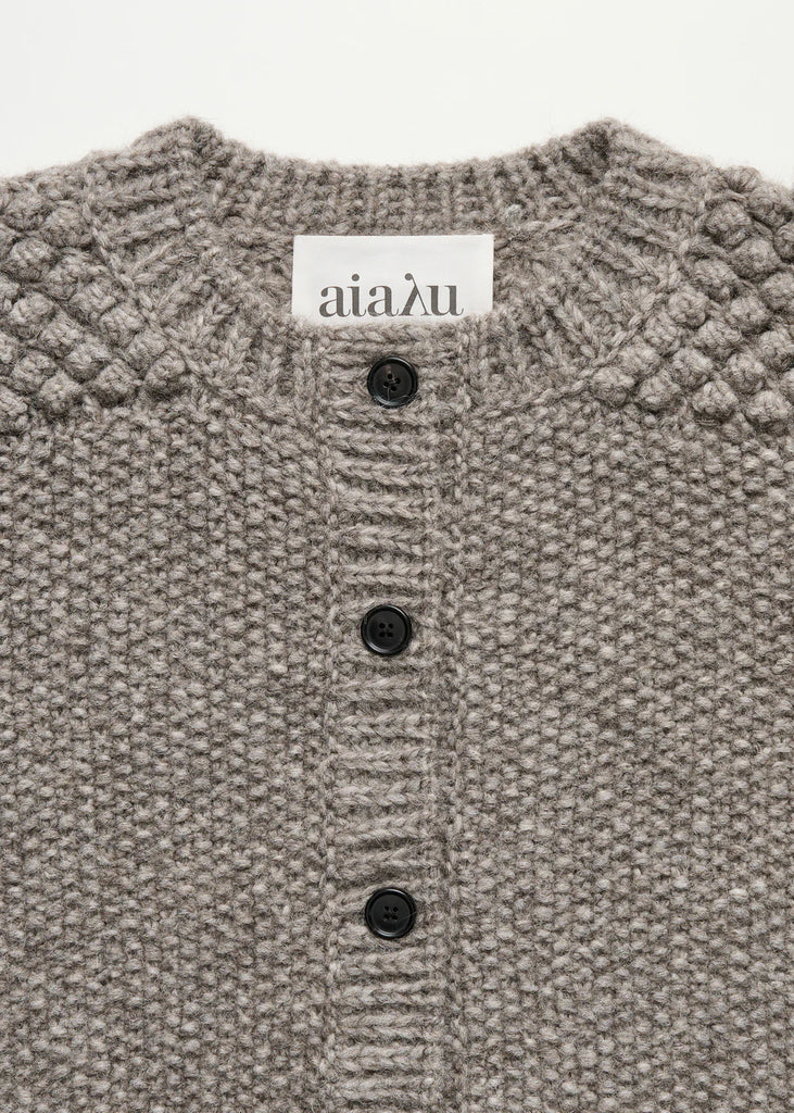 Aiayu - Sierra Cardigan - Pure Grey