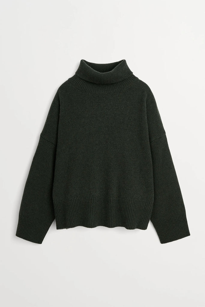 Skall Studio - Silene T-Neck - Dark Green