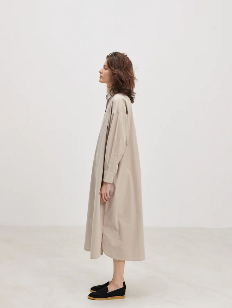 Skall Studio - Edgar Shirtdress - Light Grey