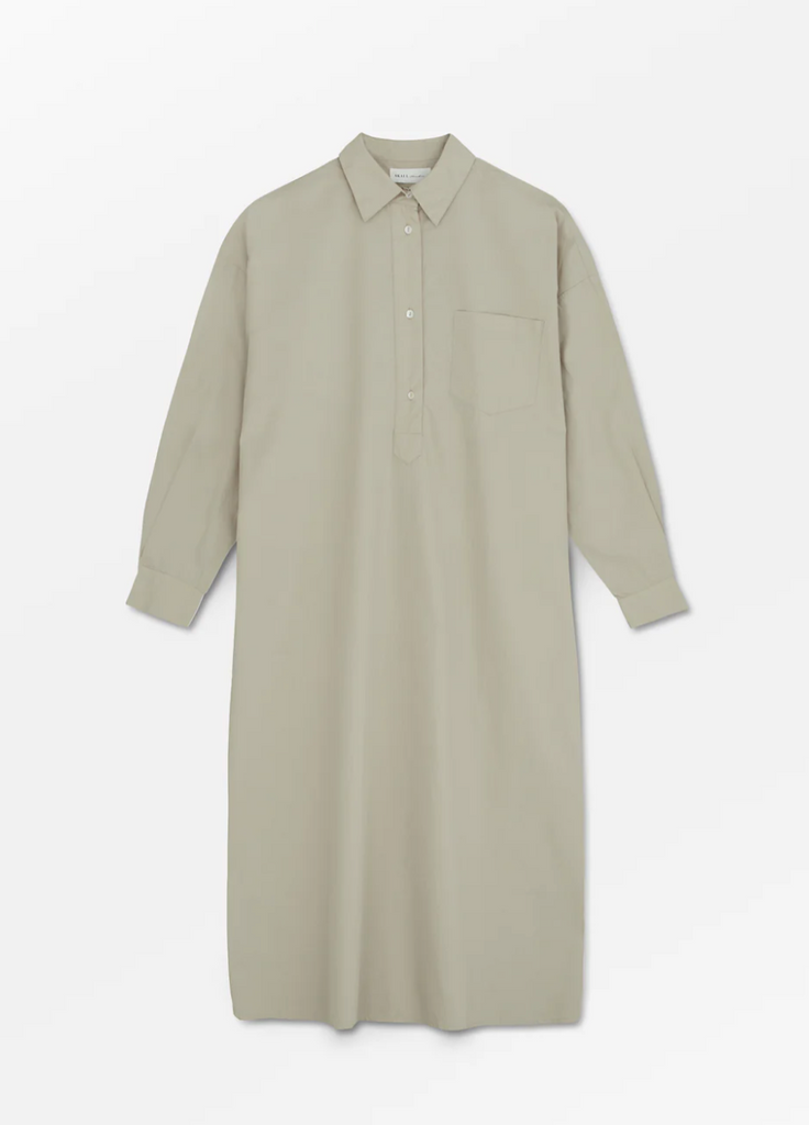 Skall Studio - Edgar Shirtdress - Light Grey