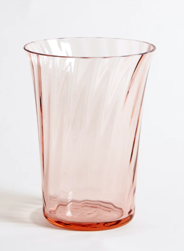 Stilleben - Concave vase - swirl - rose 20cm