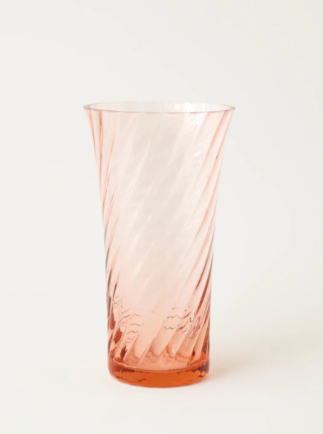 Stilleben - Concave vase - swirl - Rose 28cm