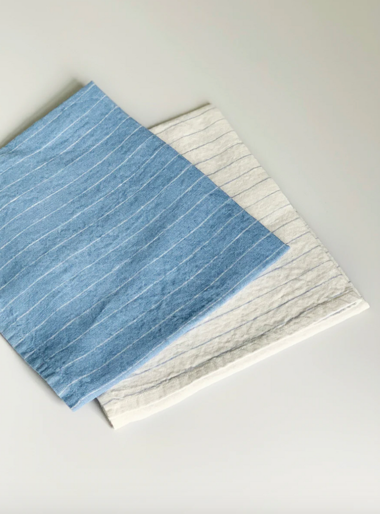 Stilleben - Køkkenhåndklæde - Limestone/blue