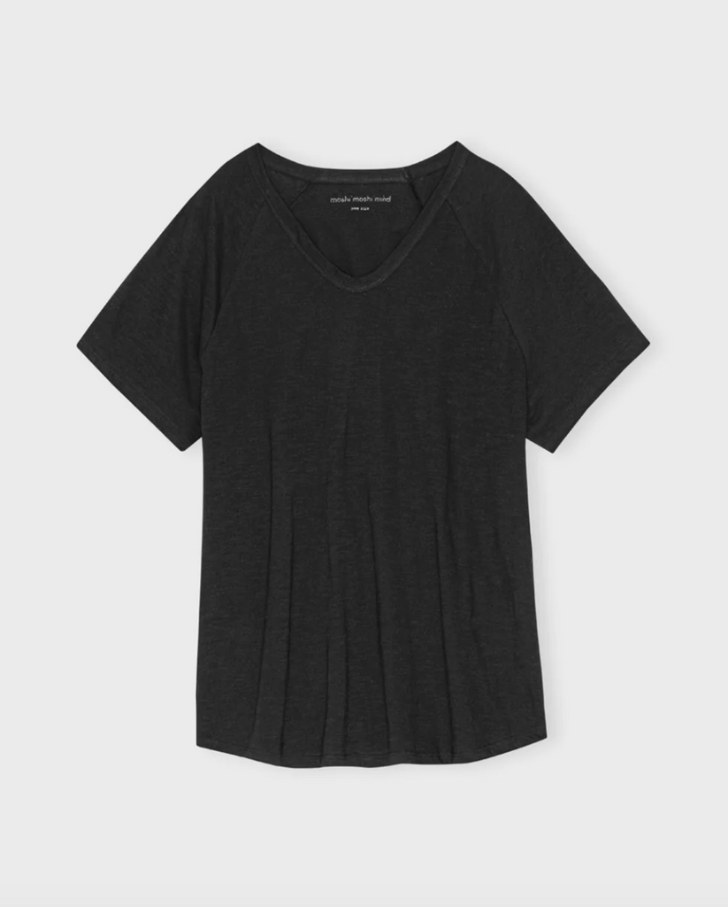 Moshi Moshi mind - FAVOURITE TEE - BLACK