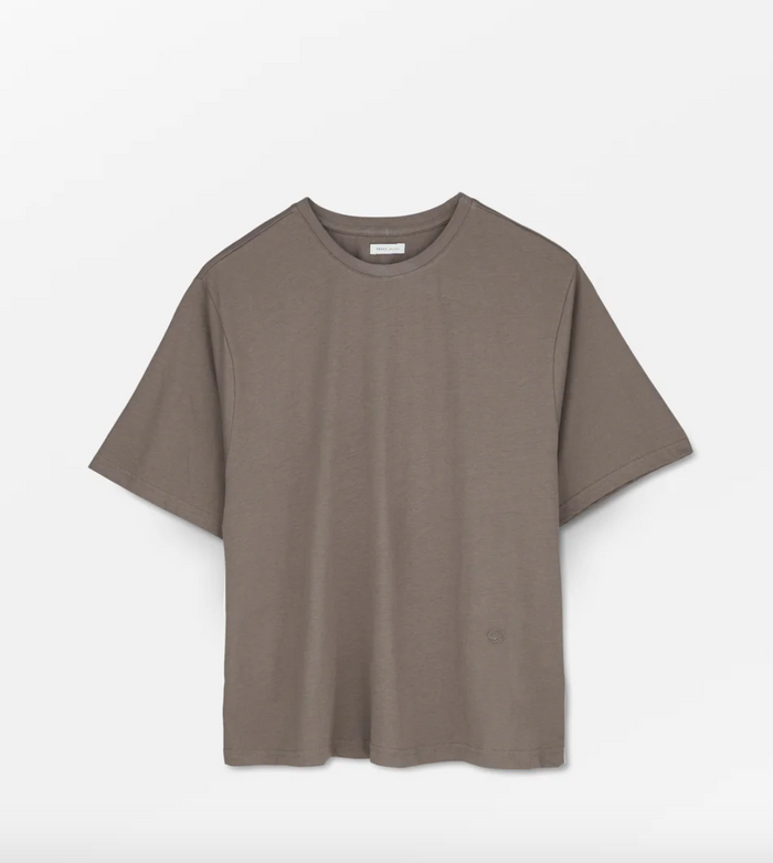 Skall Studio - Andy oversize t-shirt - cold brown
