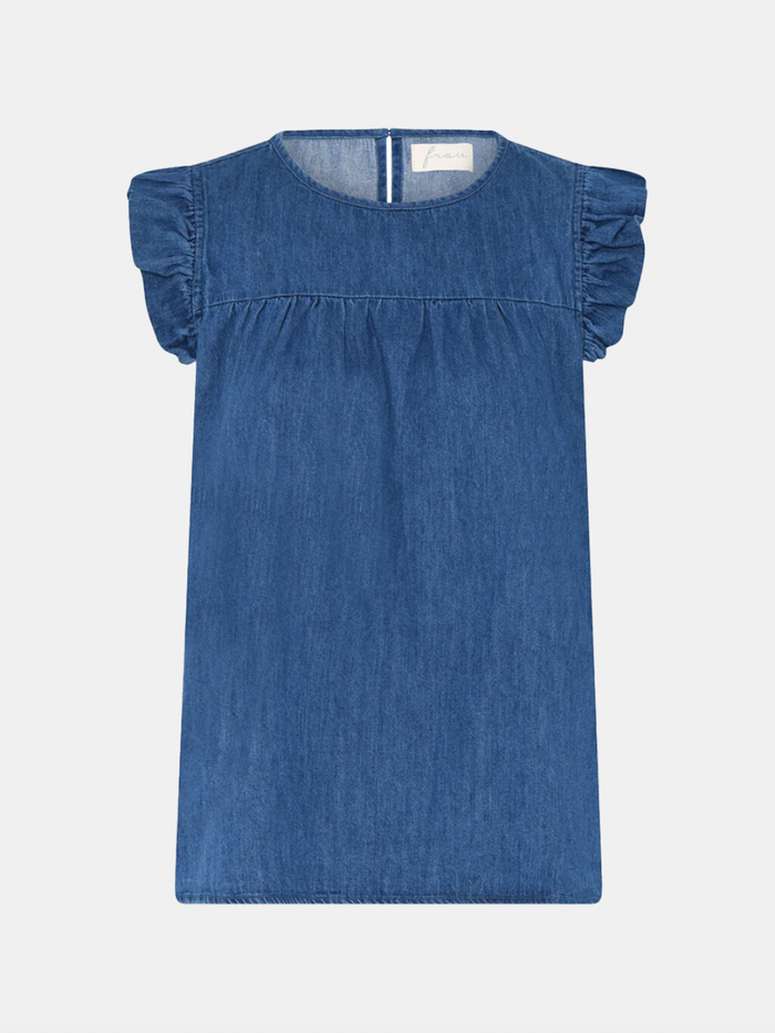 Frau - Stockholm Top - Clear Blue Denim