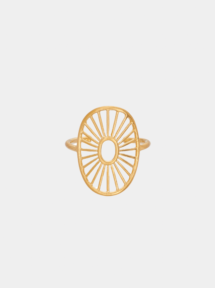 Pernille Corydon - Daylight Ring - Sølv el. Forgyldt