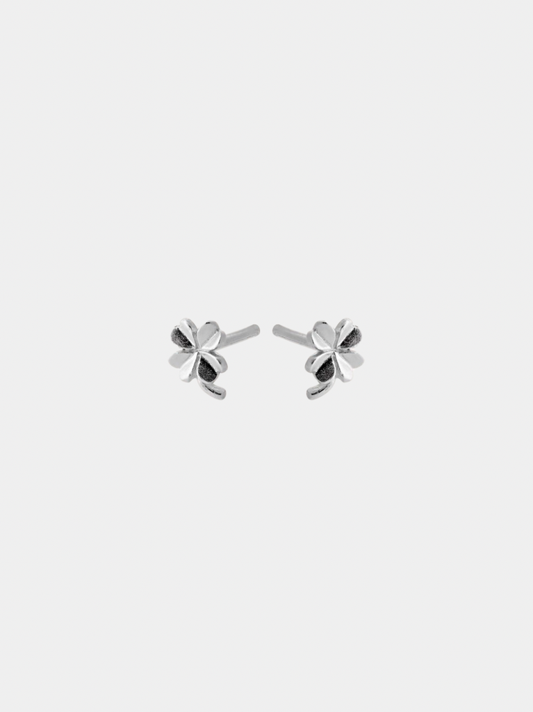 Pernille Corydon - Mini Clover Earsticks - Sølv el. Forgyldt