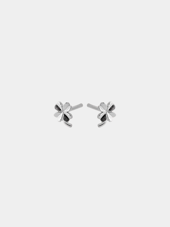 Pernille Corydon - Mini Clover Earsticks - Sølv el. Forgyldt