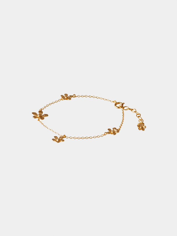 Pernille Corydon - Wild Poppy Bracelet - Sølv el. Forgyldt