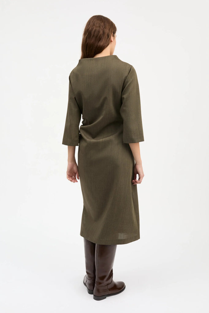 Skall Studio - Stella Dress - Green Branch