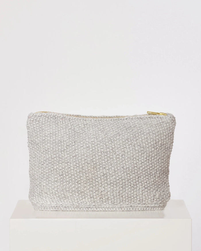Gai+Lisva - Stine Alpaca Purse - Grey