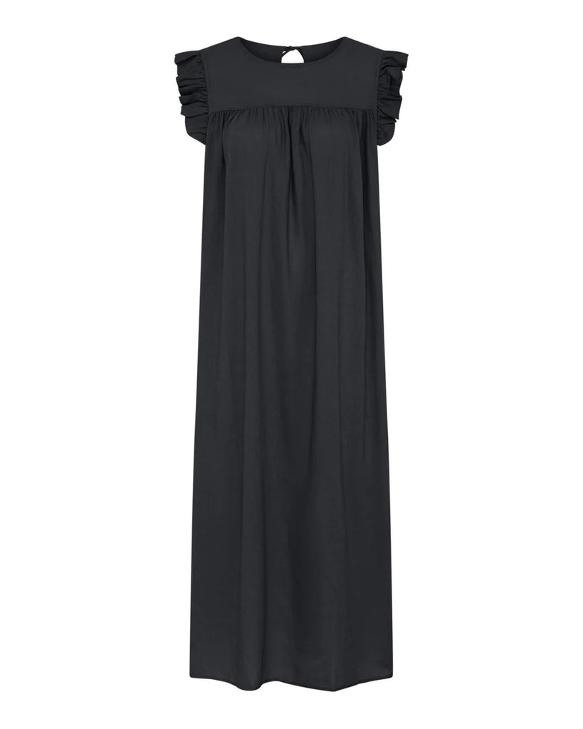Frau - Stockholm Linen Kjole - Phantom
