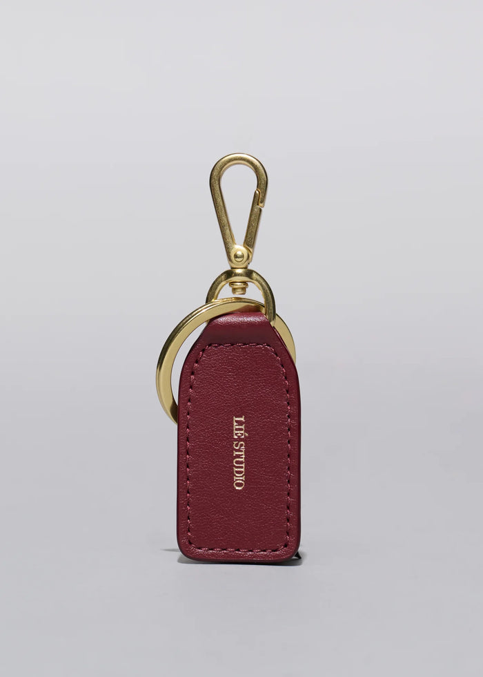 Lié Studio - The Gaby Keyring - Burgundy Red