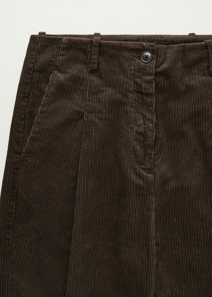 Aiayu - Toto Pant Corduroy - Smokey Brown