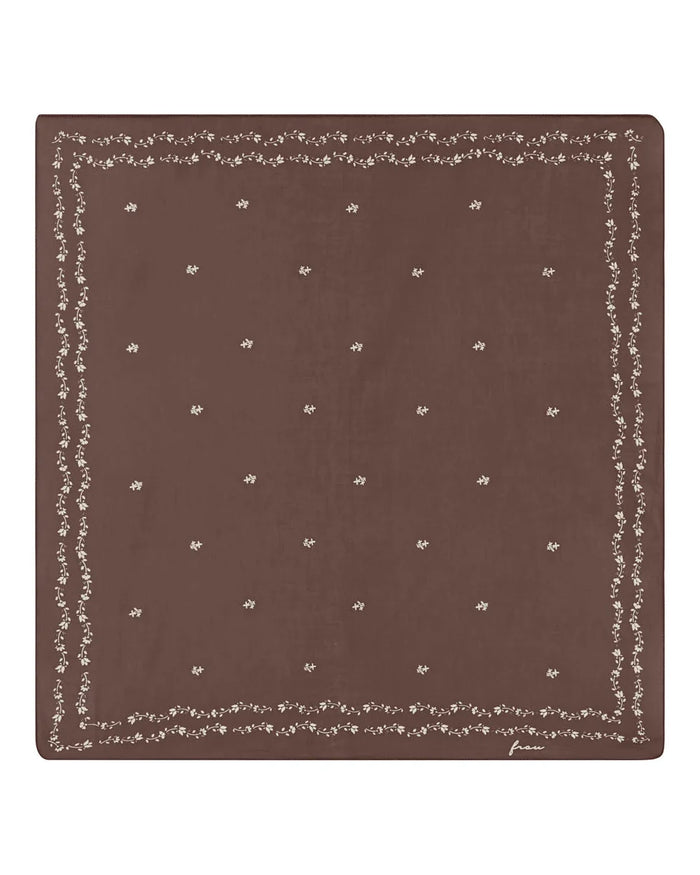 Frau - Trieste Scarf - Coffee Quartz