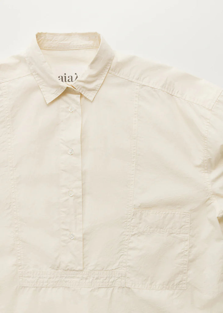 Aiayu - Umi Tunic Poplin - Pure Ecru