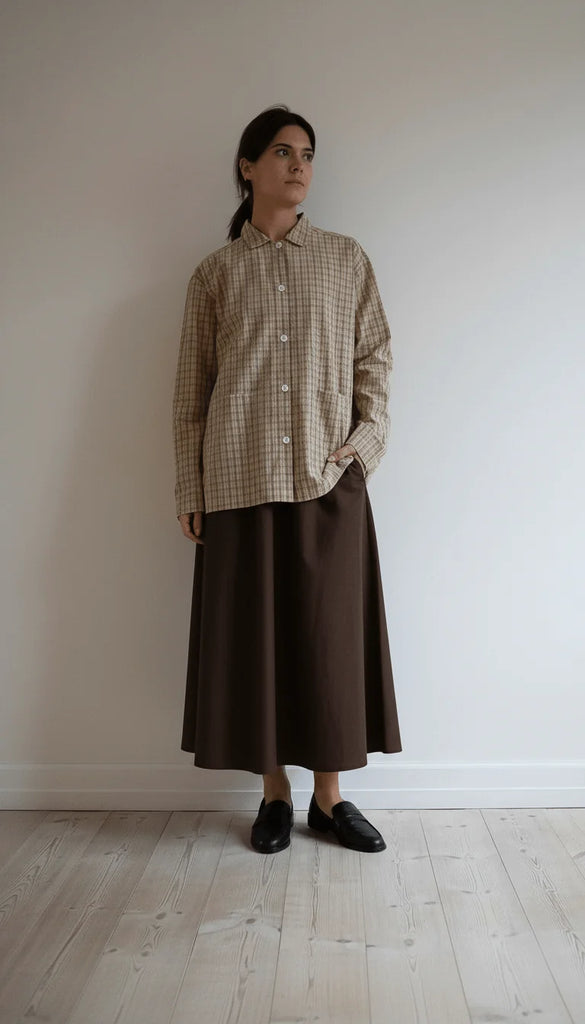 Studio Feder - Agnes Nederdel - Brown