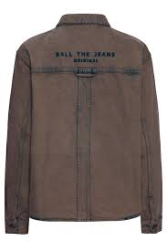 Ball - Bapietro Denim Shirt - Coffee Bean