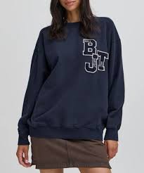 Ball - Baalessandro Letter Patch Sweater - Sky Captain