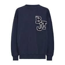 Ball - Baalessandro Letter Patch Sweater - Sky Captain