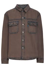 Ball - Bapietro Denim Shirt - Coffee Bean