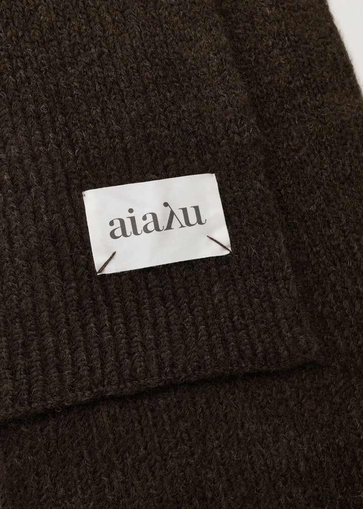 Aiayu - William Scarf - Pure Chocolate