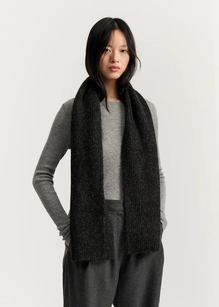 Aiayu - William Scarf - Pure Dark Grey