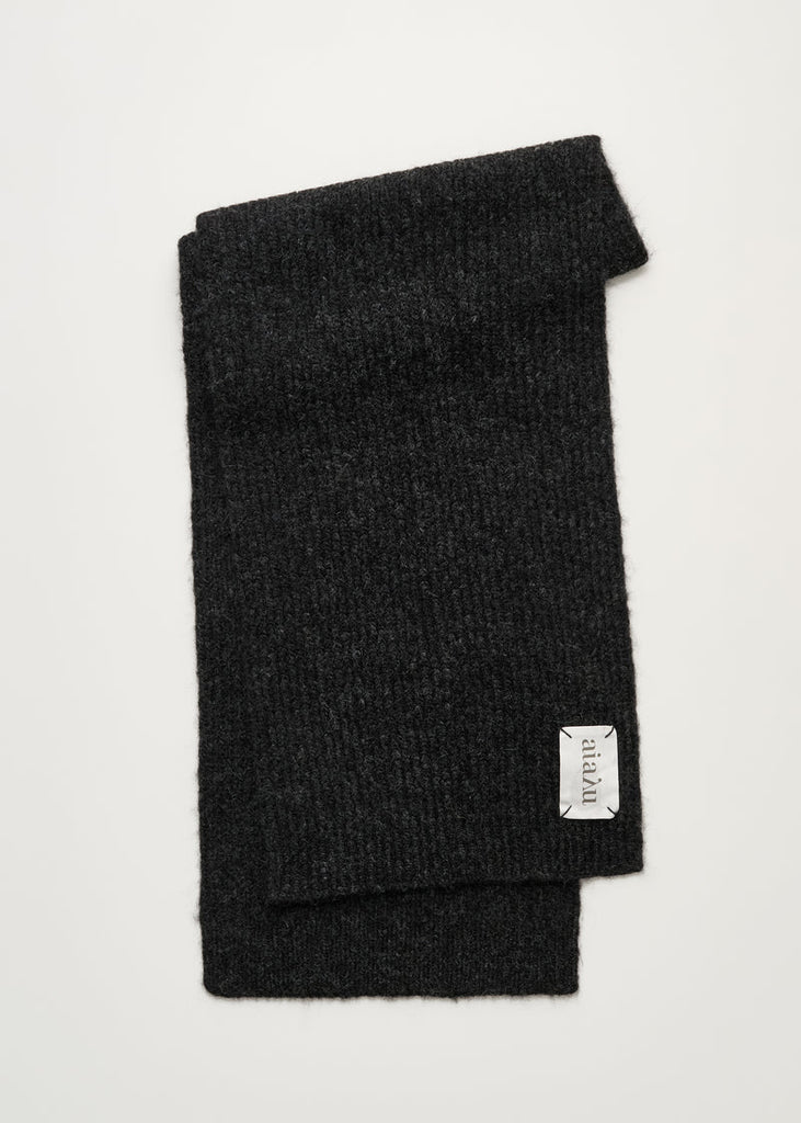 Aiayu - William Scarf - Pure Dark Grey