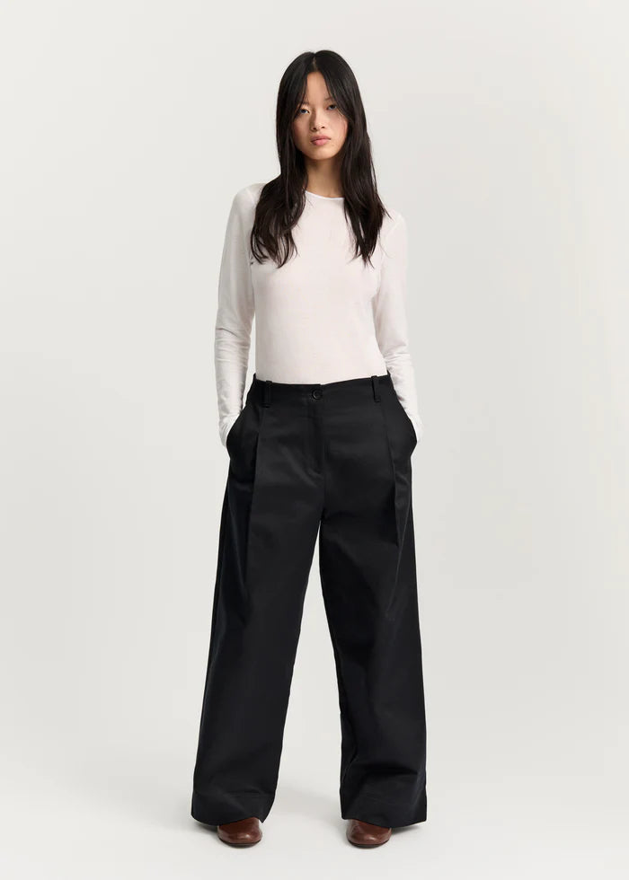 Aiayu - Willy Pant Twill - Black