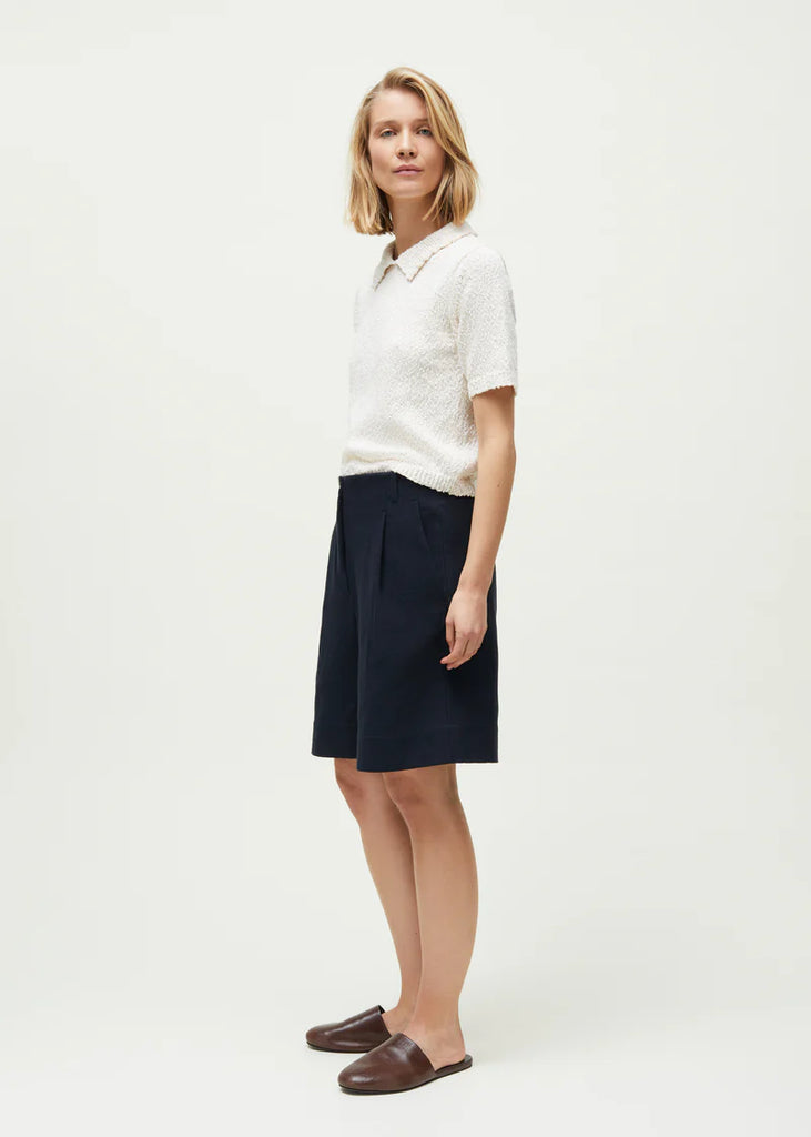 Aiayu - Willy Shorts cotton - Navy
