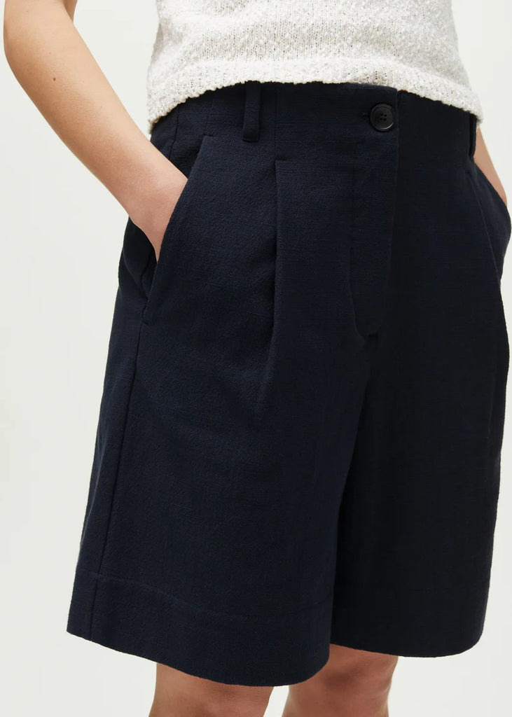 Aiayu - Willy Shorts cotton - Navy
