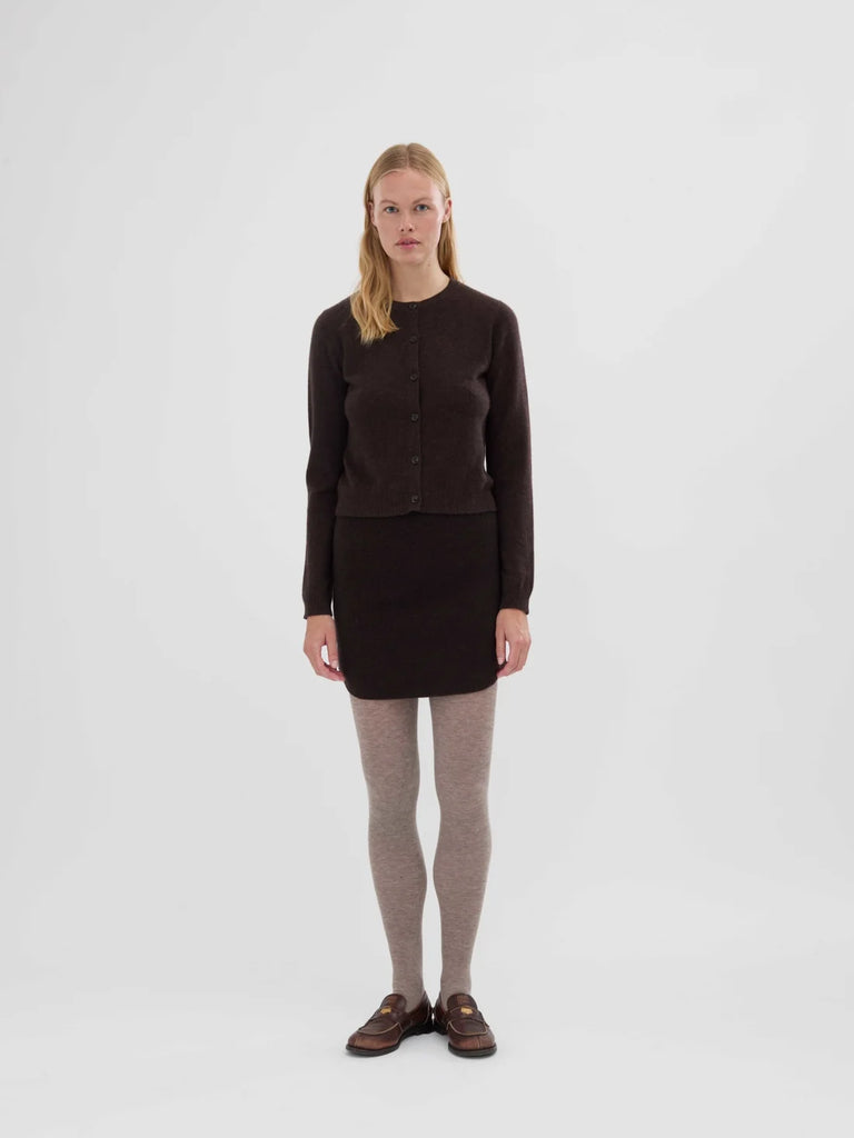 People's Republic Of Cashmere - O-Cardigan - Black Truffle