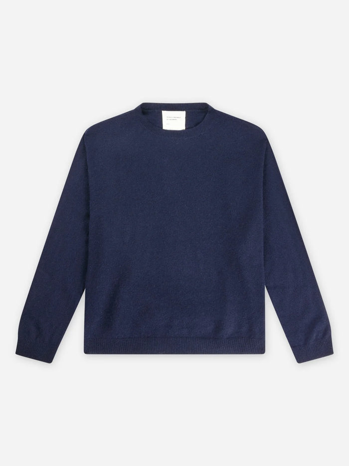People's Republic Of Cashmere - Oversized Roundneck - Navy Blue