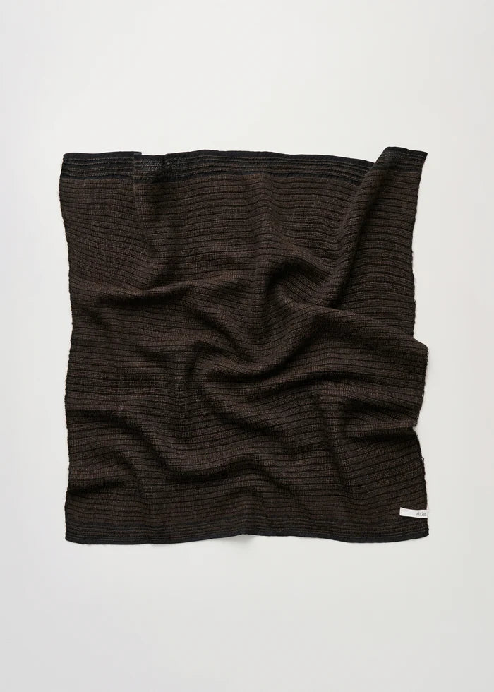Aiayu - Yas Scarf - Yak Silk Blend - Mix Pure Brown