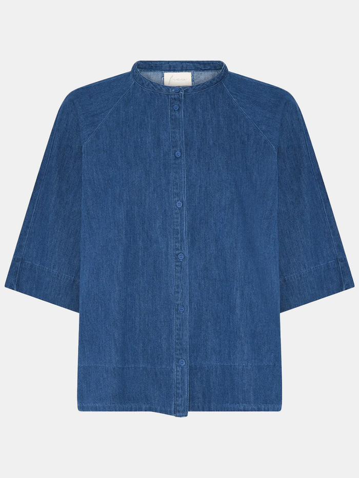 Frau - Abu Dhabi Shirt - Clear Blue Denim