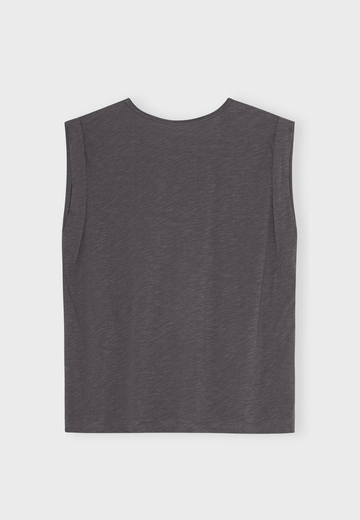 Moshi Moshi Mind - Accept Tank Top - Dark Grey