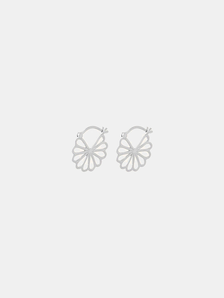 Pernille Corydon - Small Bellis Earrings - Sølv el. Forgyldt