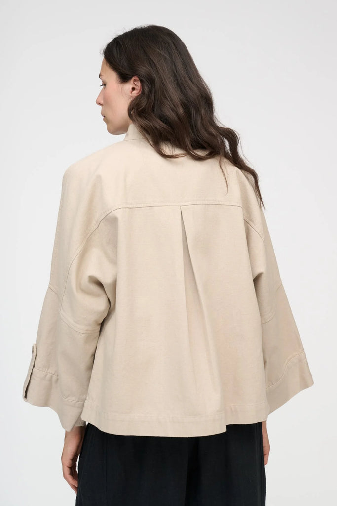 Moshi Moshi Mind - Bloom Jacket Canvas - Pure Beige