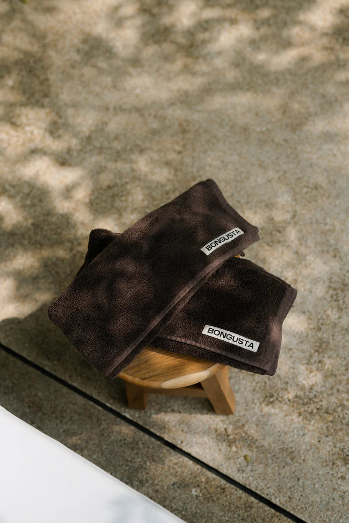 Bongusta- Naram Towel - Coffee - 70 x 140 cm