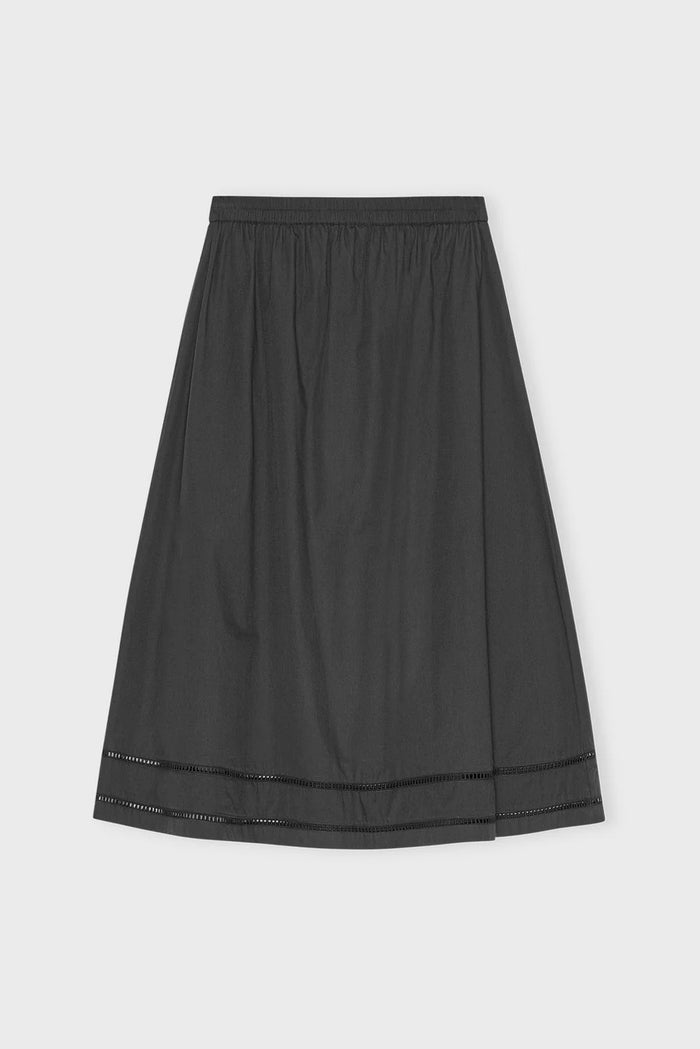 Moshi Moshi Mind - Brill Skirt Poplin - Moonless Night