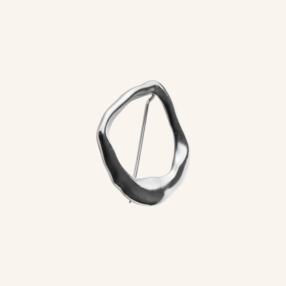 Pernille Corydon - Gaia Broche - Sølv el. Forgyldt